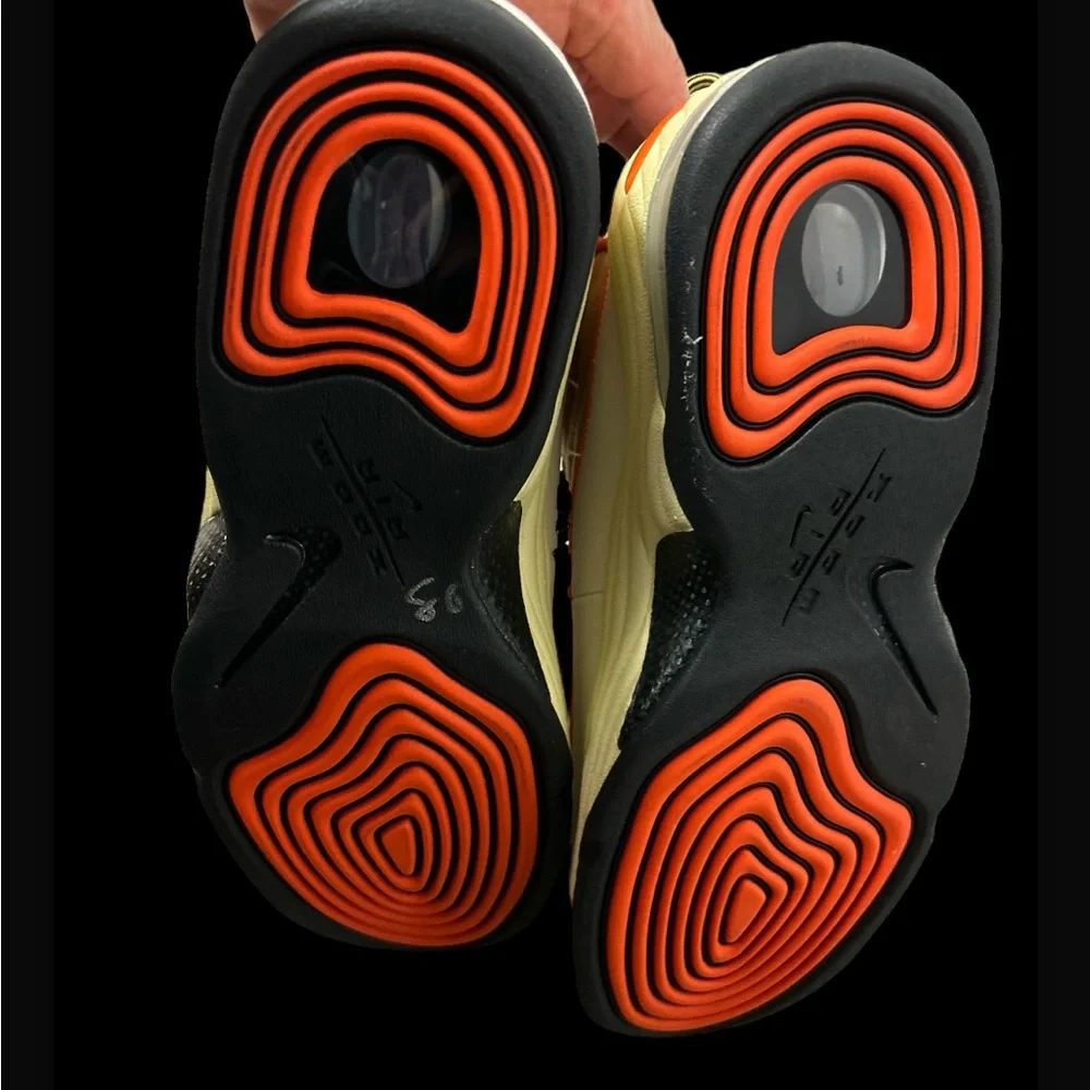 Nike Air Penny 2 Wheat Gold Basketball 🏀 Shoes / Sneakers - Picture 3 of 5